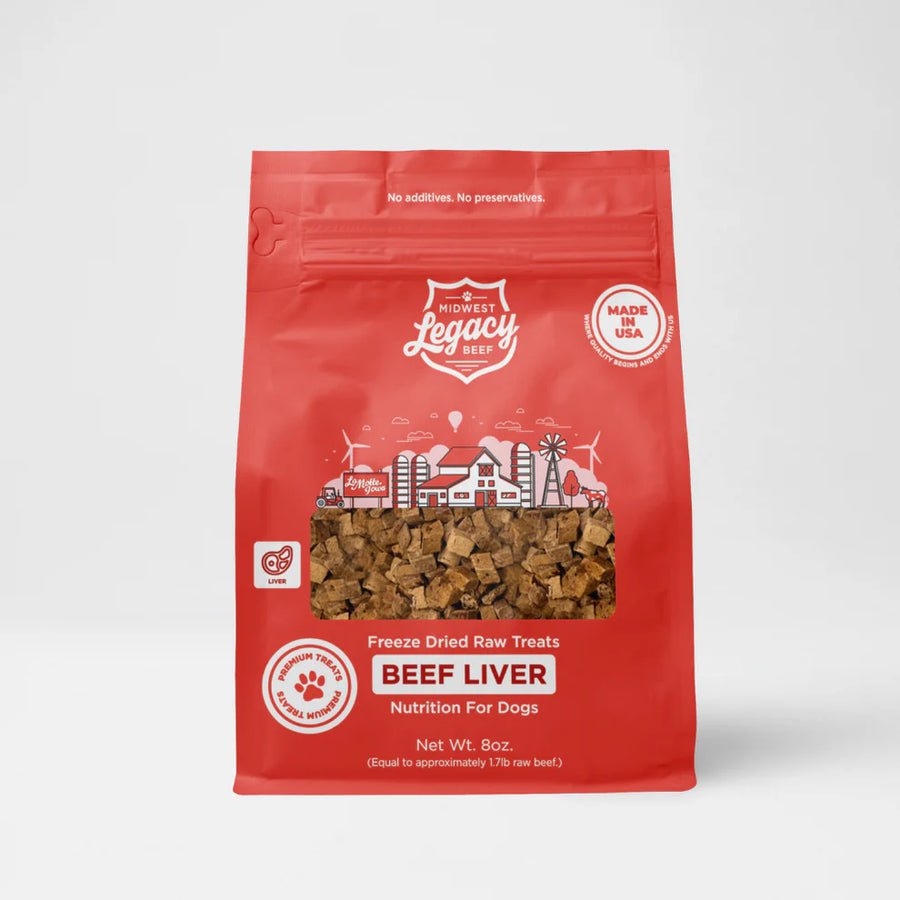 Beef freeze dog food beef liver 8oz