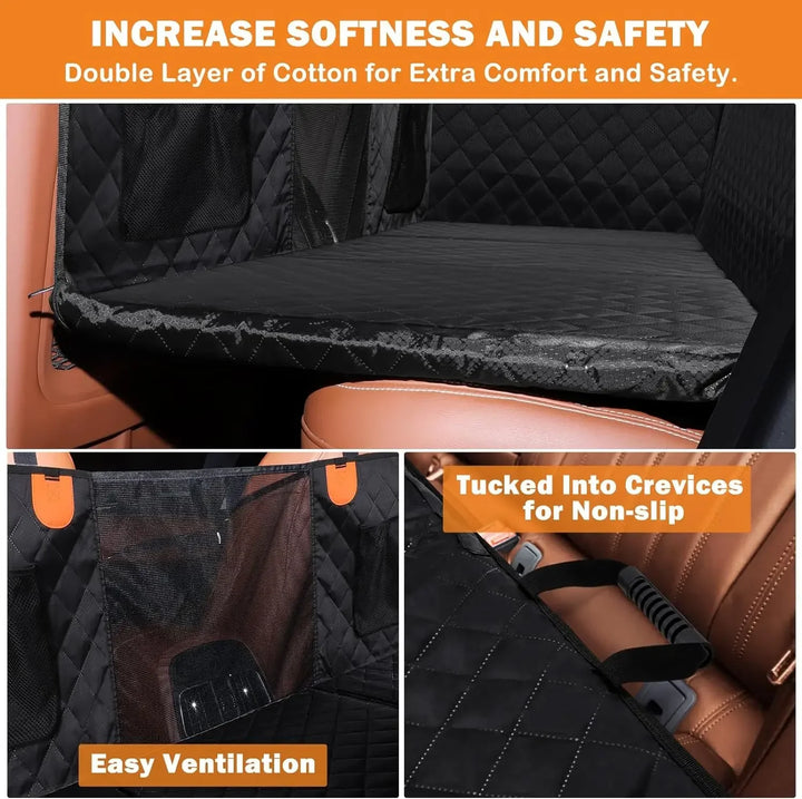 Car Seat Cover, Back Seat Extender