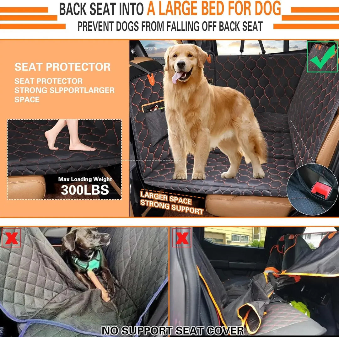 Dog Car Seat Cover, Large Breeds